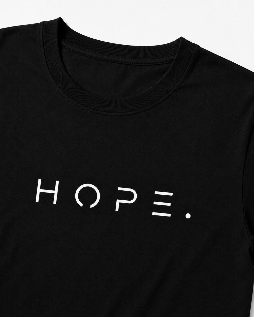 OFFMAN Signature Black Hope Cotton T shirt