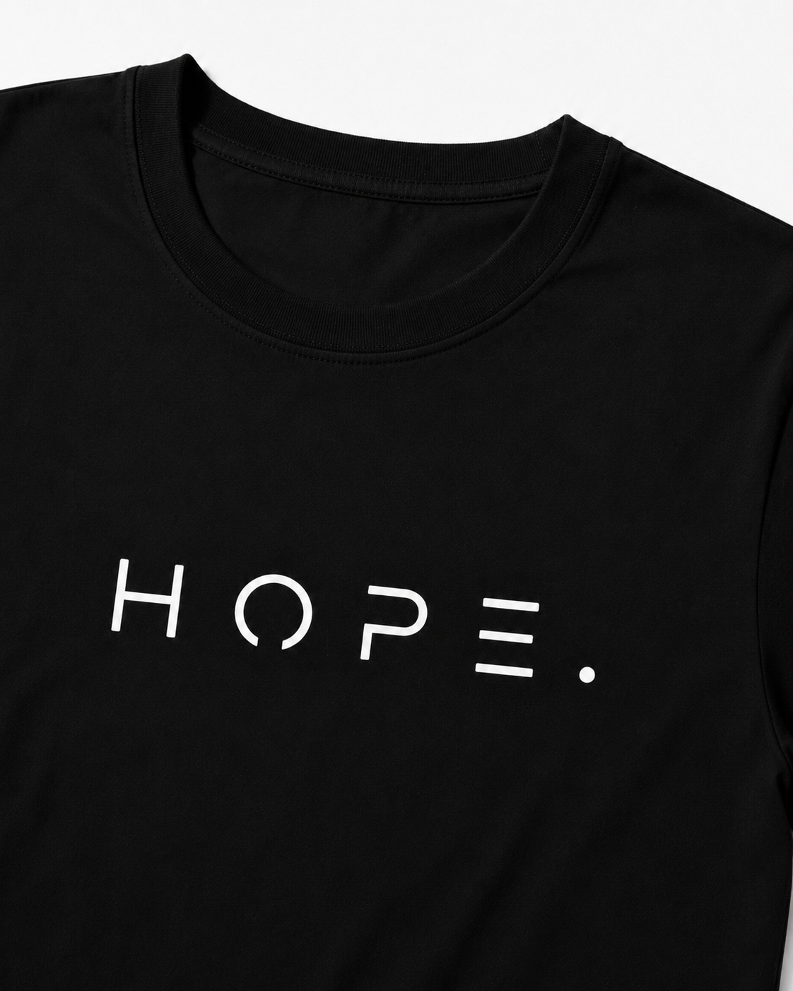 OFFMAN Signature Black Hope Cotton T shirt